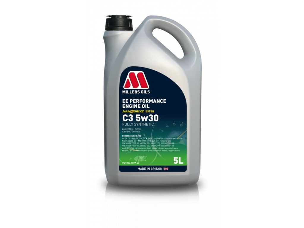 Motorový olej Millers Oils EE PERFORMANCE C3 5w30 5l