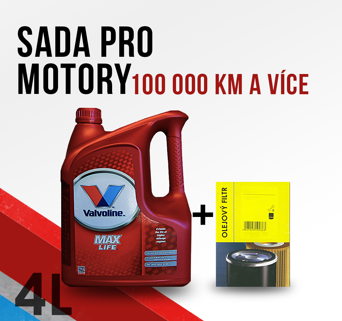 Motorový olej Valvoline a filtr pro Škoda Roomster  1.4 16V 63kw  