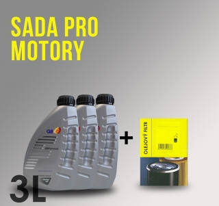 Motorový olej Q8 5W40 a filtr pro Fiat Nuova Bravo 1.4 66 kw