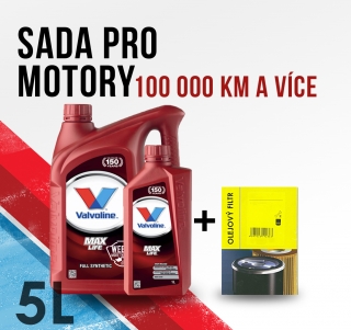 Motorový olej Valvoline 5W-40 a filtr pro Alfa Romeo 156 1.9 JTD 77kw (932B2)