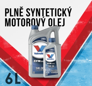 Motorový olej Valvoline Synpower FE 5W-30 6L